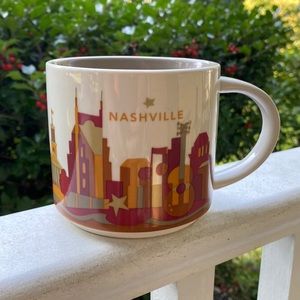 Starbucks Coffee Nashville "You Are Here Collection" 14 oz Mug